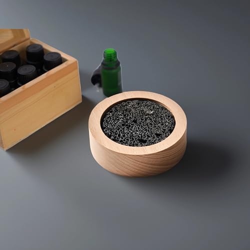 Small Passive Lava Rock Diffuser for Essential Oils Great for Decorating at Desk, Office or Car - Image 4