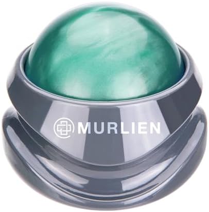 Massage Roller Ball, Tight and Sore Muscles Relief, Manual Massager, Alleviating Shoulder, Arms, Back, Legs, Calves or Muscle Tension - Green by MURLIEN