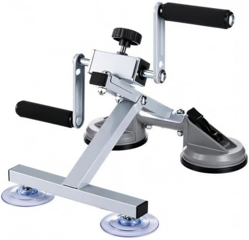 Arm Bike for Recovery Support with Rehab Glove, Hand Bike for Mobility Support with 4 Strong Suction Cups, Revitalizing Mobility Exerciser Arm for Shoulder Recovery, 10.2 x 9.8 x 5.1 in Steel Frame by Unknown