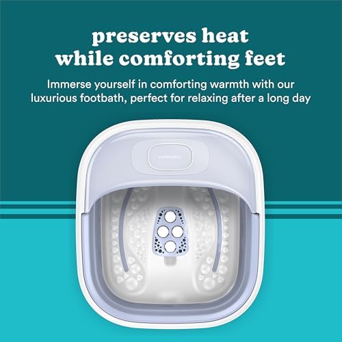 Homedics Collapsible Foot Spa with Heat, Bubbles & Vibration Massage - Image 5