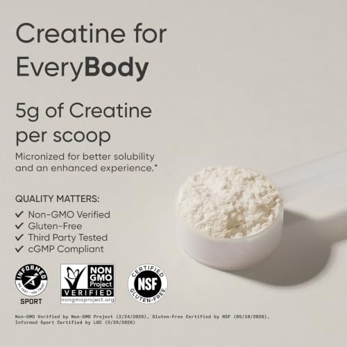 Sports Research® Creatine Monohydrate Powder 5g, Lemonade (15.8oz) - Image 2
