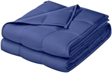 ZonLi Weighted Blanket for Adults (60"x80", 15lbs, Dusk Blue) - Image 2