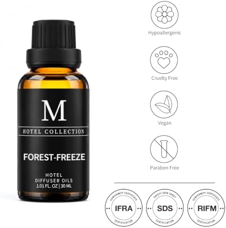 Hotel Collection Diffuser Oil-Forest-Freeze, Longer Lasting Fragrance Oil for Ultrasonic and Waterless Diffusers and Crafting - 1 fl oz,Essential Oils for Refill & Machines,Bolder Aroma - Image 3
