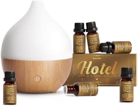 SALKING Essential Oil Diffuser with Luxury Hotel Fragrance Oil Set, 100ml by SALKING