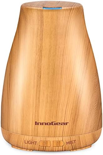 InnoGear Essential Oil Diffuser Ultrasonic Diffusers for Home Scent, Yellow by InnoGear