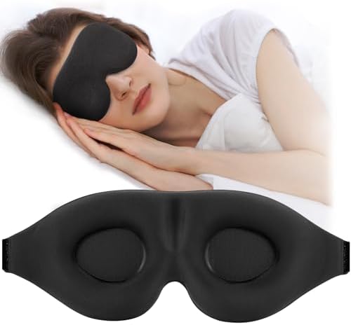 ZGGCD Sleep Mask for Side Sleeper, Light Blocking Eye Mask for Women Men by ZGGCD