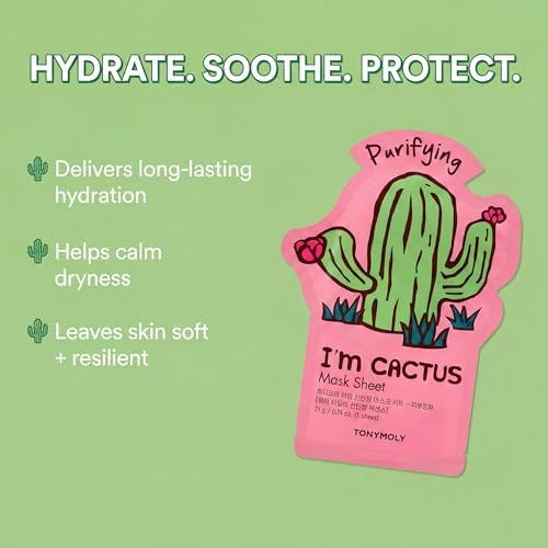 TONYMOLY I'm Face Sheet Masks - Hydrating & Soothing Korean Skincare - Image 2