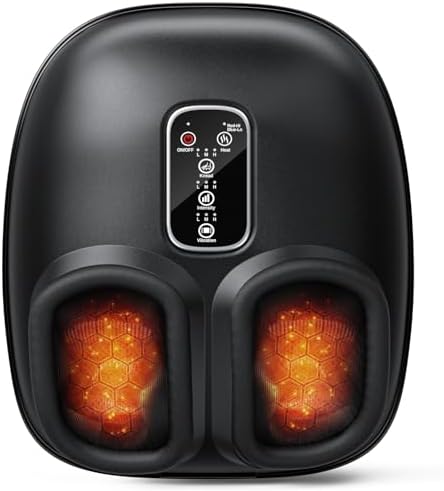 LUBBYGIM Foot Massager with Heat, Feet Massage with Shiatsu Deep Kneading by LUBBYGIM