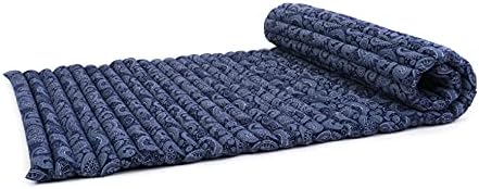 Leewadee Wide Thai Roll Mat 75 x 39 inches Kapok Firm - Image 4