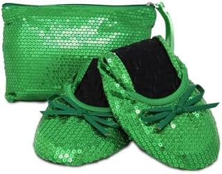 Foldable Flats for Women, Portable Ballet Shoes for Wedding &Travel Comfort by SilkyToes