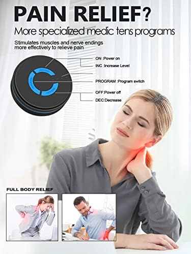 Wireless TENS EMS, TENS Unit Muscle Stimulator, Mini Body Massager Machine - Image 4