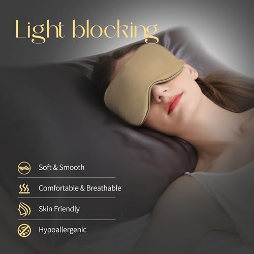 ZIMASILK Adjustable 100% 22 Momme Mulberry Silk Sleep Mask - Image 3