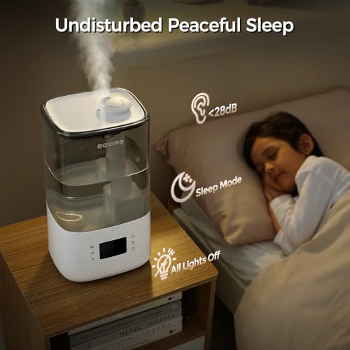 BOXING 6L Warm&Cool Mist Humidifier, Humidistat, Auto Mode, Remote,Timer - Image 6