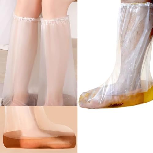 10 Pack Disposable Foot Spa Bags Instead of Pedi Spa Bath Tub Portable Waterproof Footbath Pedicure Water Bags for Tea Oil Pedicure Therapy Soak Skin Healing Ointment Herbal Feet Soak Travel - Image 3