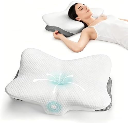 Ergonomic Memory Foam Cervical Pillow for Neck Pain Relief Support by LTHTRADE