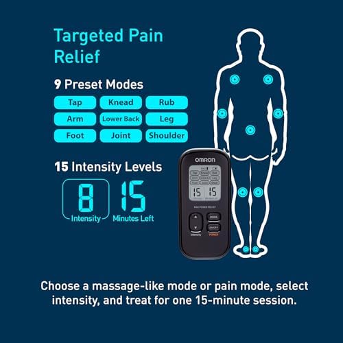 Omron Max Power Relief TENS Unit Muscle Stimulator - Image 4