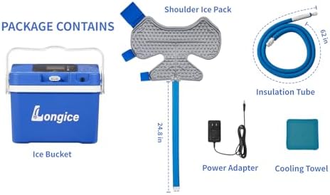 Longice 3.0 Cold Therapy Unit for Shoulder, Blue - Image 6