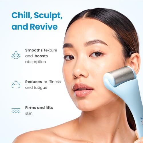 PLANTIFIQUE Ice Roller for Face & Eyes - Reduce Puffiness & Soothe Skin - Image 5
