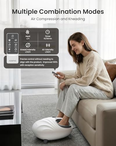 RENPHO FSA Eligible HSA Foot Massager with Heat, Birthday Gifts for Women - Image 3