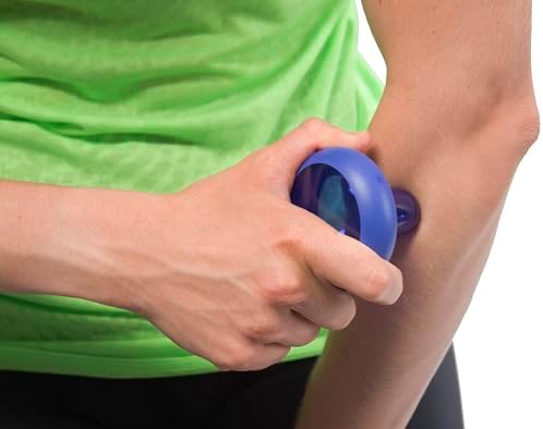 The Pressure Positive Co. Knobble II Handheld Massage Tool, Sapphire Blue - Image 4