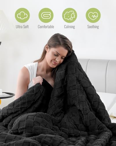 Uttermara Weighted Blankets for Adults Full Size, 12lbs 48x72 inches - Image 4
