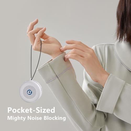 Portable Noise Machine Baby Battery Sound Machine with 30 Soothing Sounds Mini White Noise Machine 32 Volume Level Sleep Machine for 3D Surround Noise Machine for Kid Adult Home Travel - Image 7