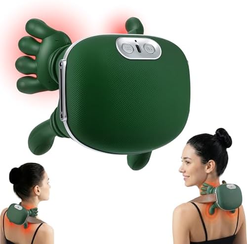 Neck Massager with Heat, Relieves Muscle Stiffness & Fatigue by Unknown