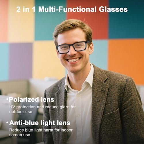 Bluetooth Audio Glasses, Open-Ear, Polarized, Men & Women - Image 3