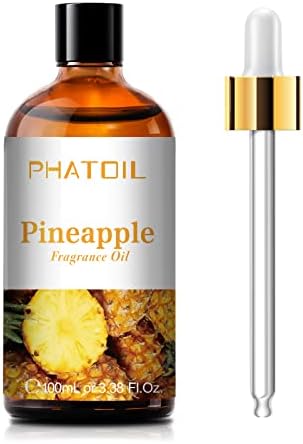 PHATOIL Pineapple Fragrance Oil for Diffuser Aromatherapy 3.38FL.OZ by PHATOIL
