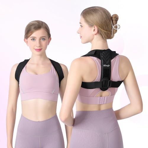 Alsoay Posture Corrector for Women and Men, Back Brace Adjustable Upper Posture Support, Back Support, Comfortable Back Straightener Support for Clavicle Support, and Providing Pain Relief from Neck - Image 7