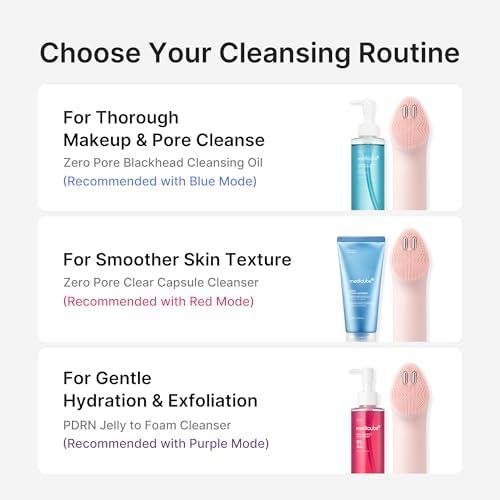 medicube Mini Booster Pro Plus Cleansing Device Set - Portable, Pink - Image 6
