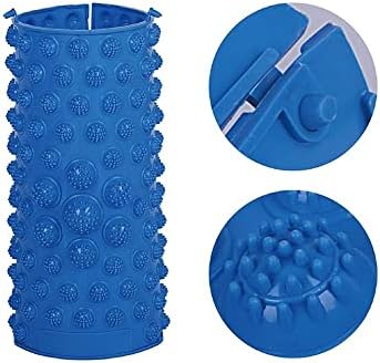 Foot Massage Mat Massage Pad Acupressure Mat Bathroom Mat Yoga Mat Outdoor Game 2 PCS (Blue) - Image 5