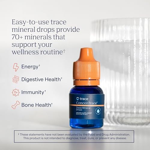Trace Minerals ConcenTrace Mineral Drops, 70+ Ionic Minerals, 0.5 fl oz - Image 2