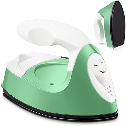 Honoson Mini Craft Iron with Charging Base Tiny,Green by Honoson