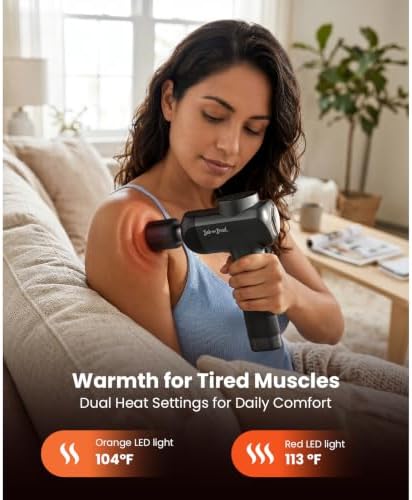 BOB AND BRAD X6 Pro Max Massage Gun with Heat and Cold, FSA Eligible HSA - Image 4