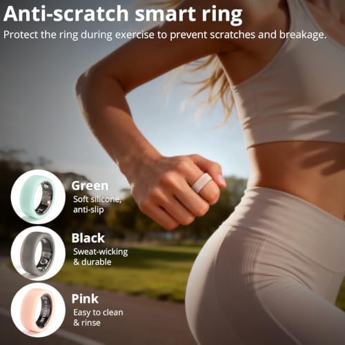 COLMI R10 Smart Ring, Sleep Health & Skin Temperature & 5ATM(Rose Gold, 11) - Image 6