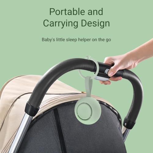 Portable Baby Sound Machine & Essentials for Babies & Kids-Mint - Image 5