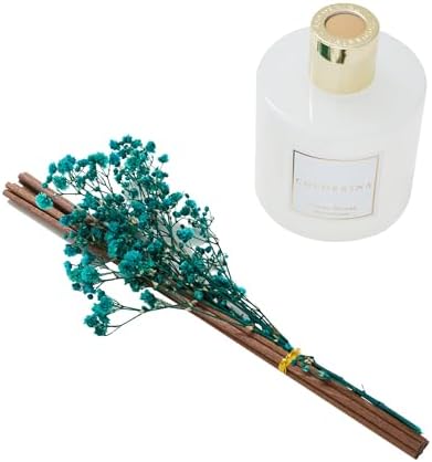 COCORRÍNA Reed Diffuser - Ocean Breeze Scented Diffuser with 8 Sticks Home Fragrance Reed Diffuser for Bathroom Shelf Decor (Pack of 2) - Image 3