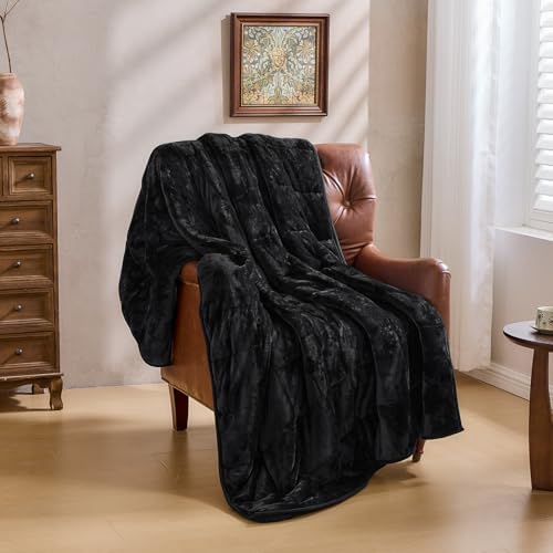 Ultra Soft Sherpa Weighted Blanket for Adults, 48"x72" 15lbs Heavy Blankets - Image 7
