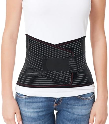 ORTONYX Lumbosacral Back Brace With Lumbar Support Pad for Men and Women - Image 2