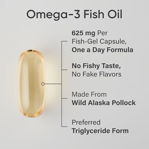 Sports Research® Omega-3 Fish Oil Minis from Wild Alaska Pollock, 240 Count - Image 2