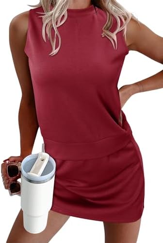 StunShow Two Piece Skirt Set for Women Summer Outfits Workout Athletic Skort Sets Sweatsuits Matching Sets Women Clothing by StunShow
