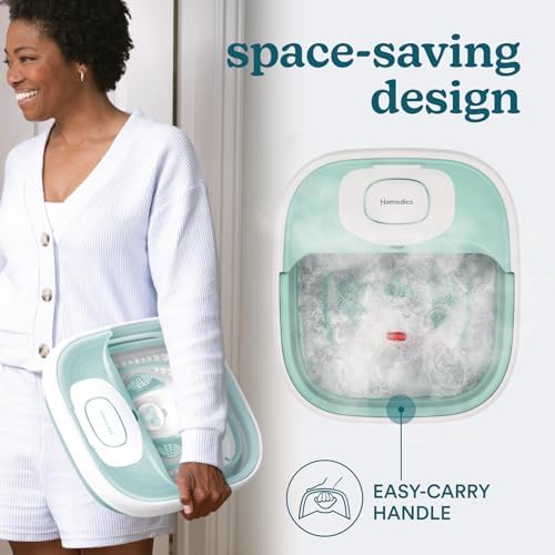 Homedics Smart Space Elite Footbath with Heat Boost, Collapsible - Image 5