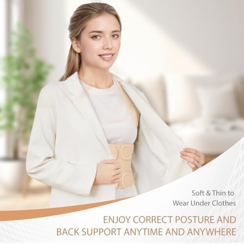 Posture Corrector for Women/Men Adjustable Full Back Brace Support - Image 6