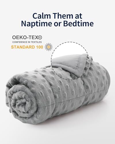 Mr. Sandman Weighted Blanket for Sleeping 2 lbs, 20 x 30 Inches - Image 2