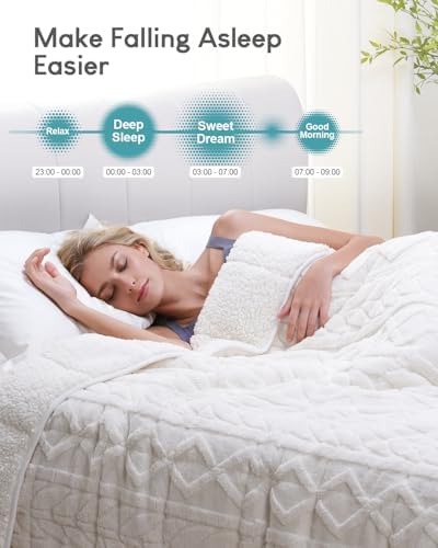Cottonblue Weighted Blanket 15lbs for Adults Twin/Full Size 48x72in Soft - Image 2