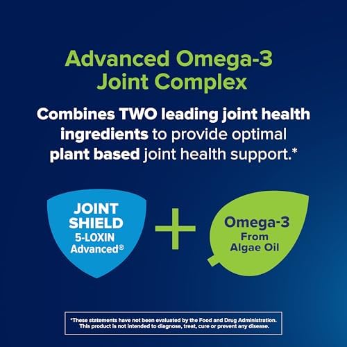 Osteo Bi-Flex Advanced Omega-3 Joint Complex Algae Oil Supplement, 80 Ct - Image 4