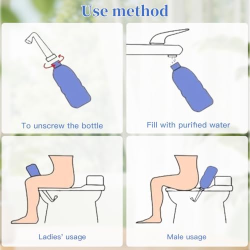 Portable Peri Bidet, 17oz/500ml for Postpartum Moms Cleansing - Image 4