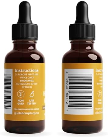 Lolahemp Mobility Drops for Dogs – Organic Hemp & Turmeric – Whole-Body Mobility, Hip & Joint, and Everyday Comfort - Image 6