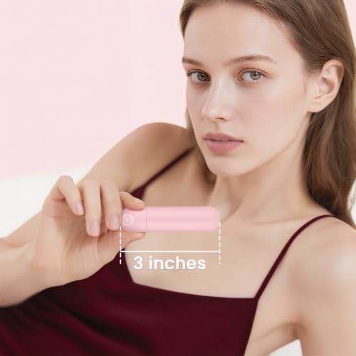 Kverg Mini Massager Waterproof Rechargeable 10 Vibration Pink - Image 4